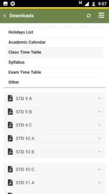 SDRUM School Secondary English android App screenshot 2